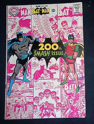 Batman #200 Silver Age DC Comics Neal Adams Debut F- • £89.99