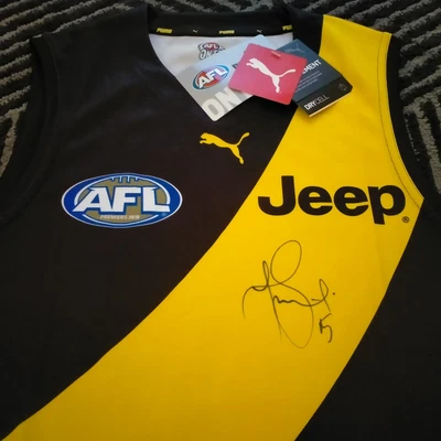 $199 • Buy Jayden Short Signed Guernsey Richmond Signed Guernsey/Jumper/Jersey