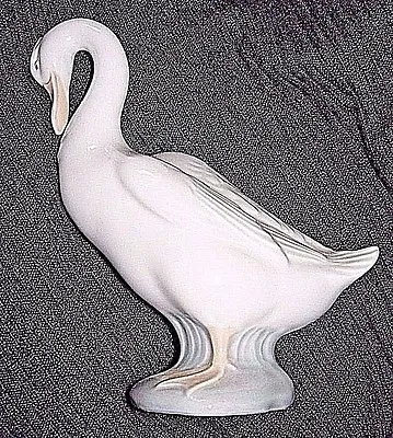 1978 LLADRO NAO Standing Duck Bowed Head Daiso Gloss 5.75  Made In Spain • $19.99