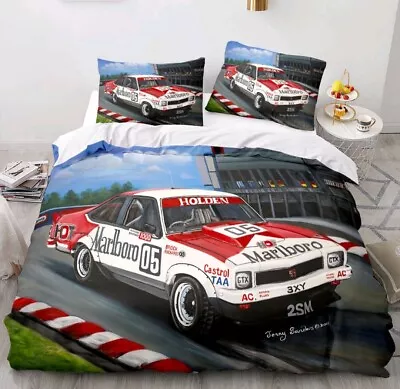 Holden A9X Torana Queen Bed Quilt Cover Set. Peter Brock 1979 Bathurst • $129.95