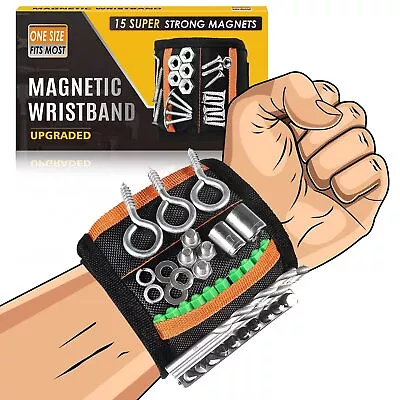 Magnetic Wristband For Tools Cool Gadgets Gifts For Men Dad Him Boyfriend Husban • $15.64