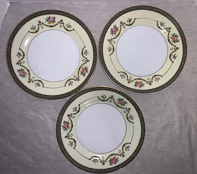 $19.99 • Buy Noritake Vintage Marigold Floral Design 6 1/2  Bread & Butter Plate  Set Of 3