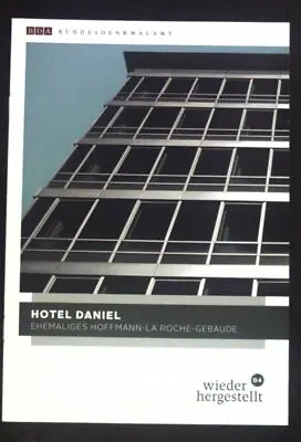 Hotel Daniel. Ehemaliges Hoffmann-La Roche-Gebäude. Wieder Hergstellt Nr.04 • £9.80