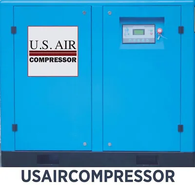 NEW US AIR COMPRESSOR 15 HP ROTARY SCREW Atlas Copco Filter 15HP 10Year Warranty • $5399.99