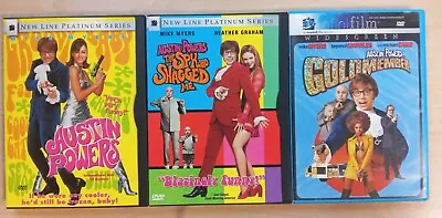 AUSTIN POWERS DVD 3-Film Collection Mike Myers “Yeah Baby Yeah!” • $7.99