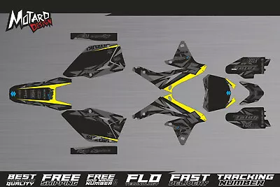 Suzuki Graphics Kit RMZ 450 2008 2009 2010 2011 2012 2013 2014 2015 2016 2017 MX • $159.90