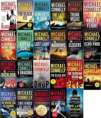 Complete Set Series - Lot Of 23 Harry Bosch Novels By Michael Connelly • $139.99