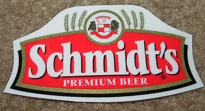 SCHMIDTS Die Cut Logo Pabst STICKER Decal Craft Beer Brewing Brewery • $2.99