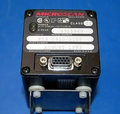 Microscan MS-610 FIS-0610-0109 Class II Laser Barcode Scanner Module • $39.99