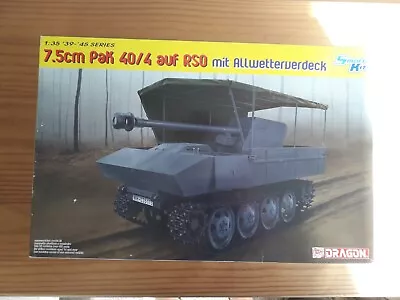 £35 • Buy 1/35 Dragon 6679 7.5cm Pak 40/4 RSO Mit Allwetteverdeck