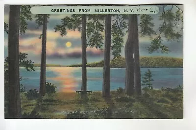 Moonlight Greetings From Millerton NY  44142 • $3.50