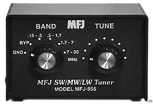 MFJ-956 - 15 KHz-30 MHz LW/MW/ SWL Antenna Tuner • $176.80