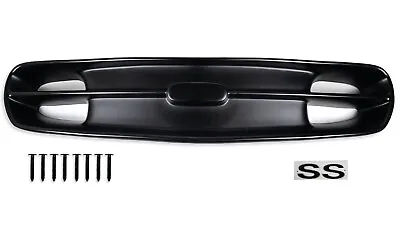 1998-2002 Camaro SS SLP Style Satin Black Front Bumper Grille & Silver SS Emblem • $305