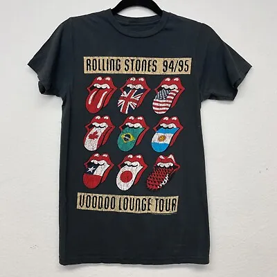 $25 • Buy Vintage The Rolling Stones 94/95 Voodoo Lounge Tour Band T Shirt Size S