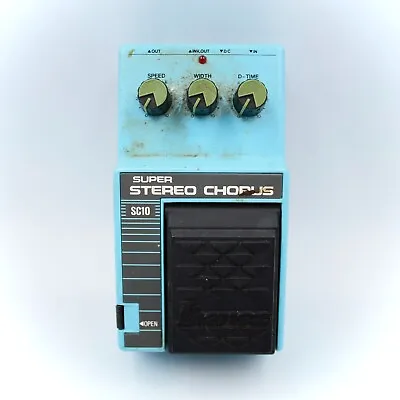 Ibanez SC10 Super Stereo Chorus Made In Japan Vintage Effect Pedal 201704 • $103
