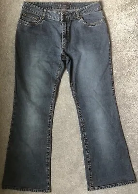 Ladies Dorothy Perkins Size 12 32W 29L Stretch Flared/bootcut Jeans • £12.95