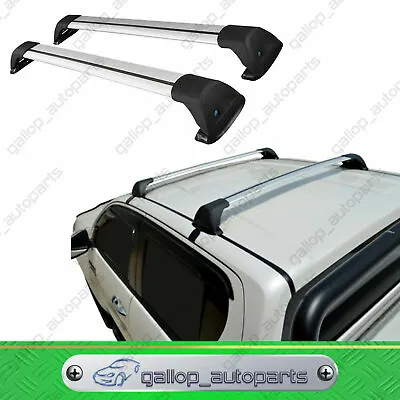 Aero Aluminum Cross Bar Roof Rack For Toyota Hilux SR KUN16R Dual Cab  2006-2012 • $145.55