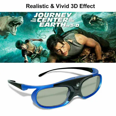 £22.94 • Buy Active 3D Glasses Shutter For All 3D DLP Projector Acer BenQ Optoma Universal UK