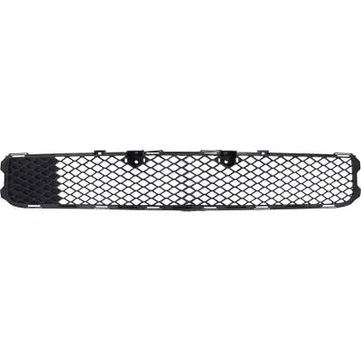 Grille For 2008-2015 Mitsubishi Lancer Standard Type Bumper Cover Textured Black • $52