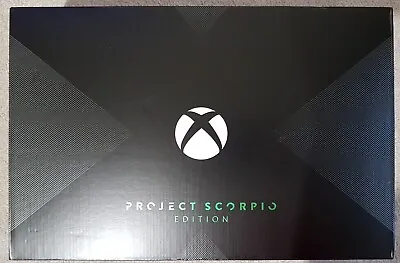 Xbox One X Project Scorpio Edition (1TB) - Brand New & Sealed - OOP - Rare! • £949.99