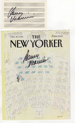 $11.99 • Buy Lot 2 Henry Mancini Signed Items Grammy Golden Globe Academy Award Winner