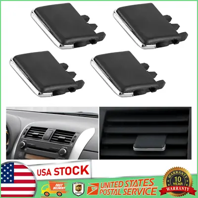 4 X Car Air Conditioning Vent Louvre Blade Slice Clips Black For Toyota Corolla • $5.90