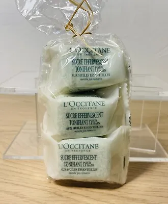 3 L' Occitane Bath Bomb Essential Oils Gift Set New Sucre Effervescent Tonifiant • $22.99