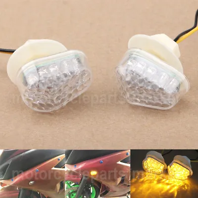 2pcs Motorcycle Turn Signal Fit For Yamaha YZF R1/R6S/R6 Silver Raven B/C Raven • $10.43