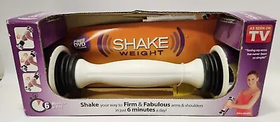 NEW SHAKE WEIGHT As Seen On TV 2.5 Lbs Fitness Strength Training Dumbbell White • $19.99