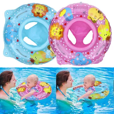 Baby Swimming Ring Inflatable Float Seat Toddler Kid Water Pool Swim Aid Toys UK • £6.55