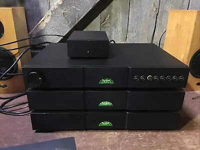 Naim NAC 112 + FLATCAP 2 + NAP150 + Stageline N MM Phono Stage & Cables Working • £1400