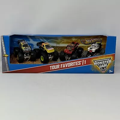 Hot Wheels Monster Jam Tour Favorites 1 Sealed (L5) • $34.99