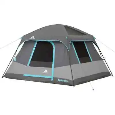 Ozark Trail 6-Person Dark Rest Cabin Tent W/Skylight Ceiling PanelsCamping Tent • $107.10