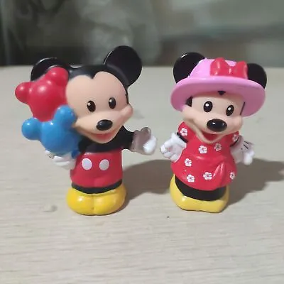 Fisher Price Little People Disney Magical Day Mickey Mouse & Minnie In Hat • $4.99