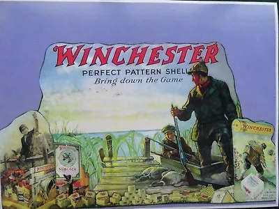 Winchester Advertising Poster Shotgun Shells  • $7.50
