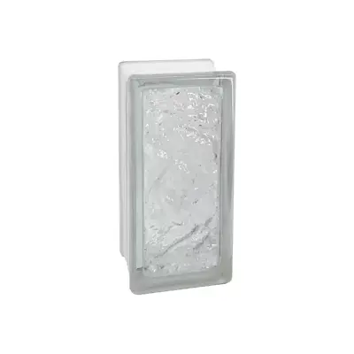 £102.08 • Buy 3 In. Thick Series 4 In. X 8 In. X 3 In. (10-Pack) Ice Pattern Glass Block (Actu