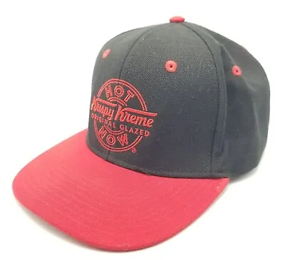 KRISPY KREME Original Glazed  Hot Now  Official Brand Black / Red Snapback Hat • $19.88