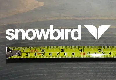 Snowbird Sticker Mountain Ski Decal 5.5  Resort Utah Brian Head Solitude White • $3.99