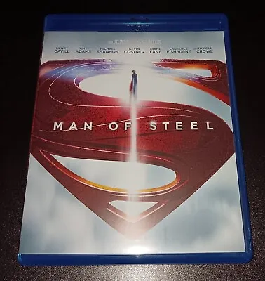 Man Of Steel Blu-ray 2013 CAVILL SNYDER 2 DISC SPECIAL EDITION MINT  • $9.99