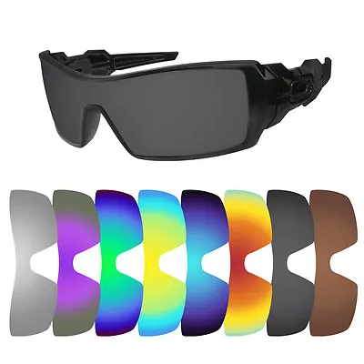 $16.98 • Buy Polarized Replacement Lenses For Oakley Oil Rig Sunglasses - Multiple Options