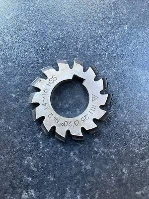 M1.25 No.2 20 Degree HSS Involute Module Gear Cutter Rack Milling Lathe Machine • £15