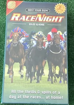 Host Your Own RACE NIGHT ~ DVD GAME 2nd EDITION Cheatwell Games * New & Sealed • £12.77