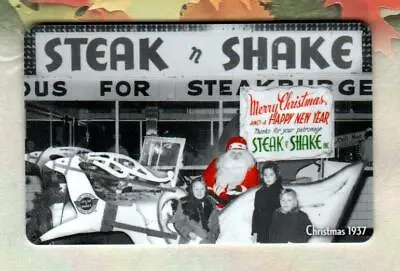 STEAK 'N SHAKE Christmas 1937 Santa 2011 Gift Card ( $0 )  • $2.50