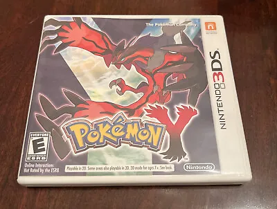 Pokemon Y Case Box And Manual Only *No Game*| Nintendo 3DS • $20