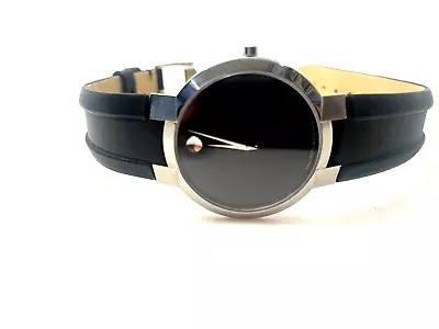 Movado Watch Quartz Museum 84451891 Original Watch Band Sapphire Crystal • $325