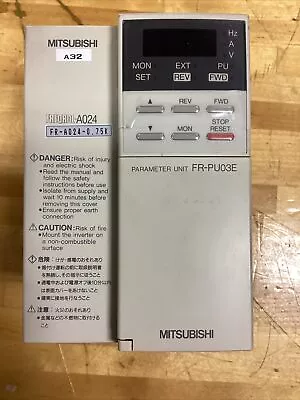 Mitsubishi FREQROL-A024 Inverter Drive W/FR-PU03 • $149.99