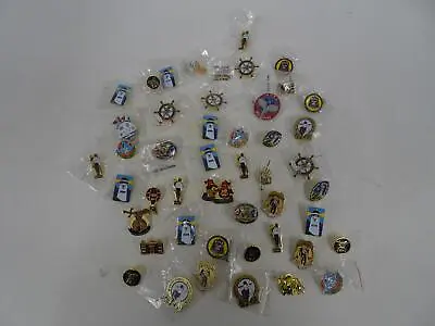 Lot 45 Masonic Kora Shriner Hat Lapel Pins Vintage Crescent Scimitar Star SAH110 • $49.99