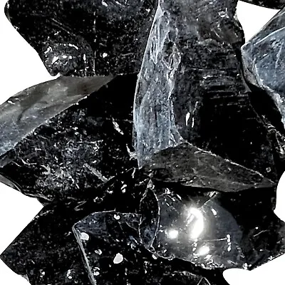 Raw Black Obsidian Crystal Healing Properties Negativity Absorption Energy • £7.95