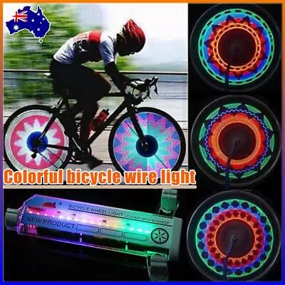 Bicycle Wheel LED Light Waterproof LED Lights For Kids Adults Bike Accessories • $13.01