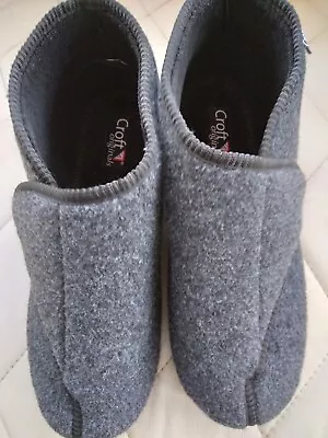 Mens Croft Originals Slippers Size Very Large 10 Worn Once Indoors. • £2.99